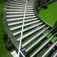 Inclined Roller Conveyor Belt Conveyor strong conveying capacity