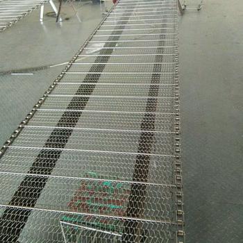 Steel Mesh Conveyor Belt With Dense And Uniform Mesh Spacing