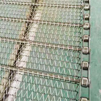 metal mesh conveyor belt belt Flat Wire Link and Cambridge type